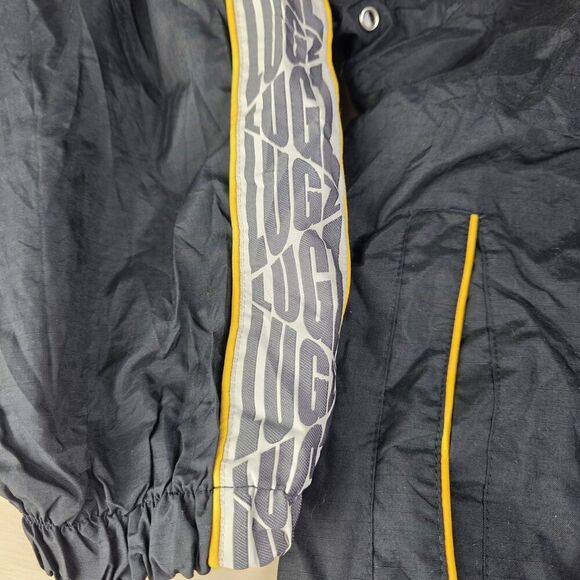 Y2K Lugz Linesman Windbreaker‎ Jacket Street Wear Hip Hop Vintage New with Tags - Picture 11 of 13